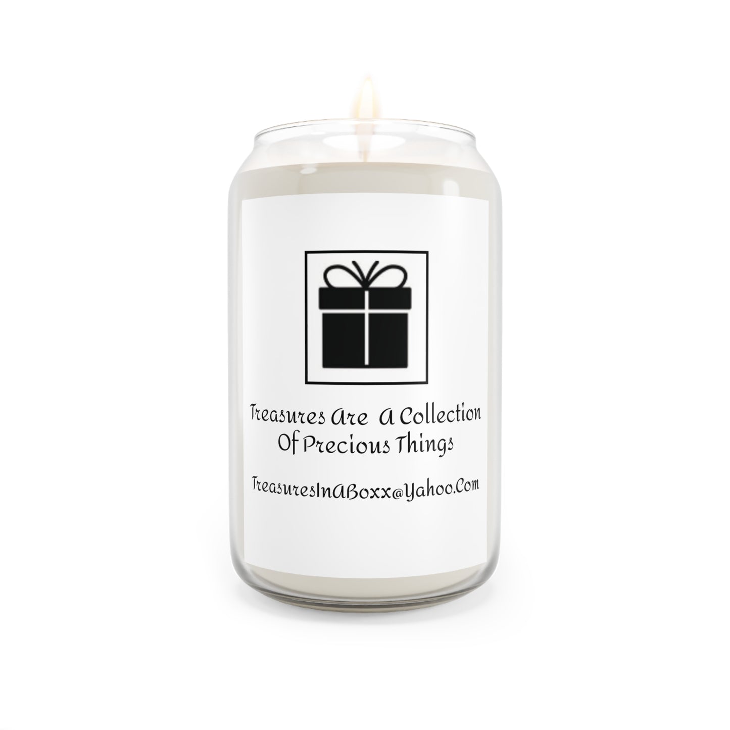 Scented Soy Candle, Treasures Are a Collection of Precious Things, Aromatherapy Gifts, Home Decor, Relaxation, Self-Care